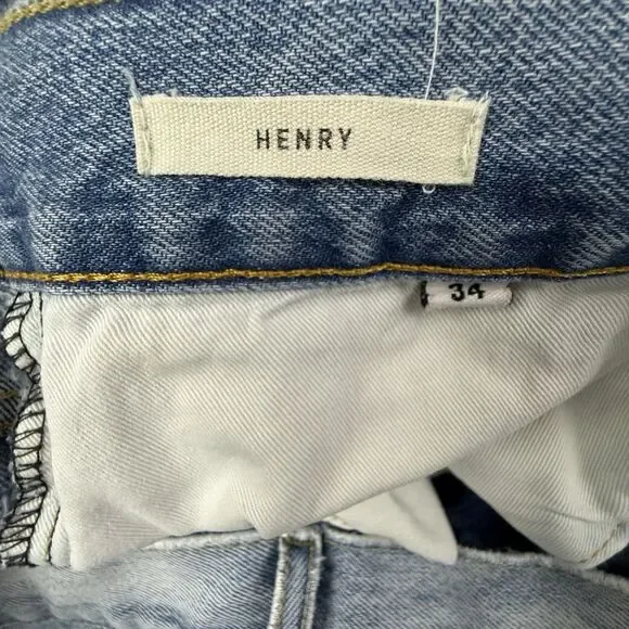 Imogene + Willie Henry Jeans Men 34 Selvedge Denim Vidalia Mills USA Lot 2 Rigid - Picture 13 of 16